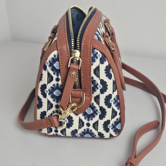 SPARTINA 449 Mini Hollecker Satchel Marsh Boardwalk - Picture 7 of 8